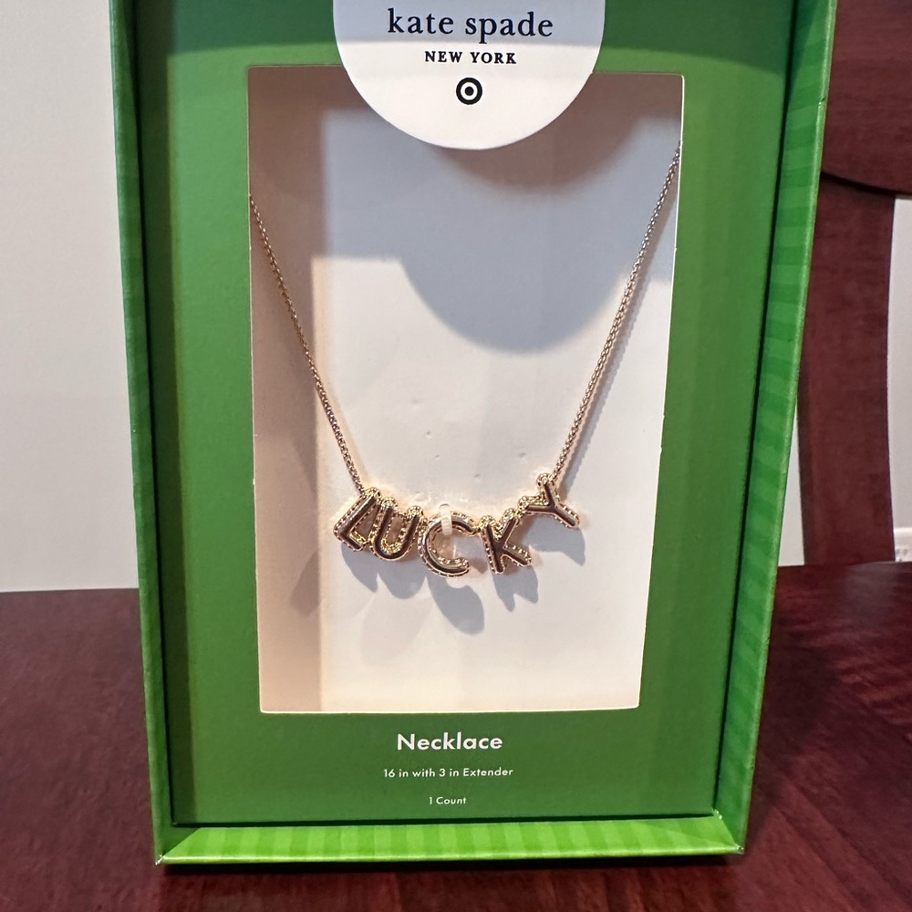 Kate Spade by Target Gold 'Lucky' Pendant Necklace